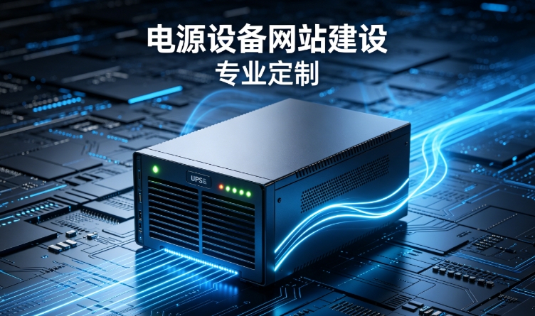 广东会电源设备企业网站建设案例｜工业电气设备官网定制与获客优化方案