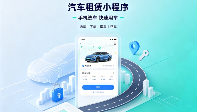 自营汽车租赁小程序定制开发深度案例｜广东会租车行业数字化私域转型解决方案